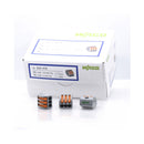 Wago Stecker & Kupplungen Steckklemme CLASSIC 3x 0.08-4mm2 mit Betätigungshebel 50 Stück