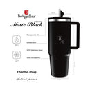 Berlinger Haus Küchenbedarf Haus Thermobecher Black Silver Collection