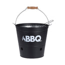 FS star gas grill barbecue grilling bucket 26.5cm black