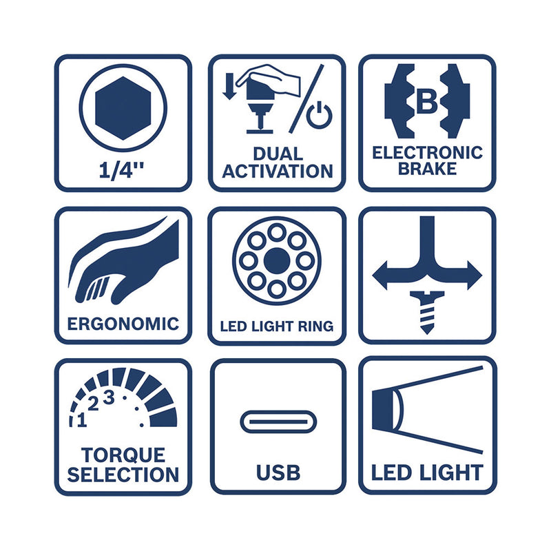 Bosch Professional Bohren & Schrauben GO 3 Akkuschrauber 3.6V