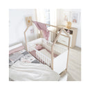 Roba per bambini letto per bambini con funzione laterale 60x120 cm cabane