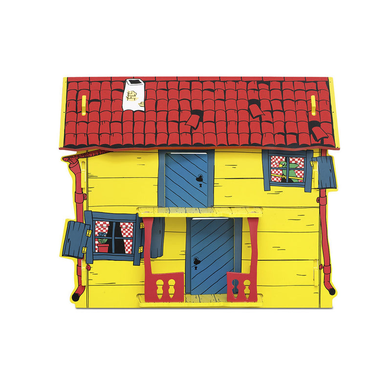 PIPPI Puppenhaus Villa Kunterbunt mit Spielmatte