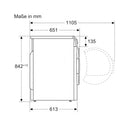 Bosch Trockner_Tumbler WQB246D1CH Wäschetrockner