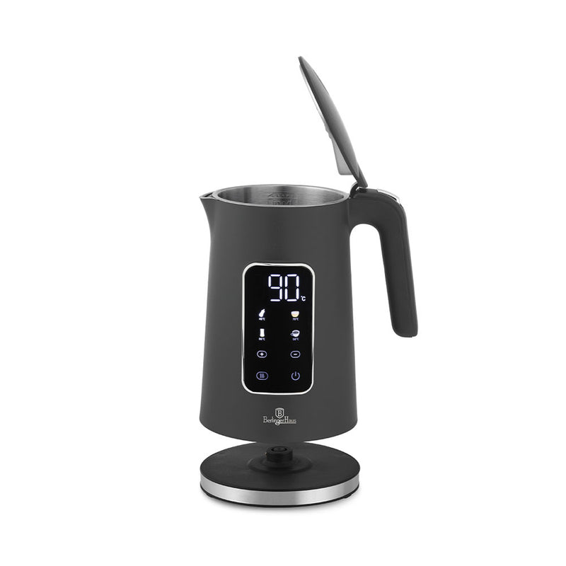 Berlinger Haus Wasserkocher Haus 1.7L mit Digitalanzeige Anthracite Collection