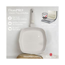 Berlinger Haus Küchenbarf House 3-part frying pans set Ø 20/28cm Matt Cream Sahara Collection