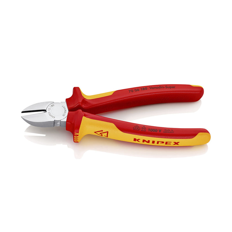 KNIPEX Zubehör Werkstatt Seitenschneider VDE 180mm