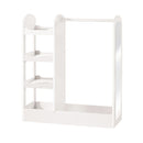 Roba Wohnmöbel Kinderwaldenobe avec barre et miroir