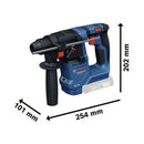 Bosch Bohren & Schrauben Akku-Bohrhammer SDS plus GBH 18V-18 0.611.927.003