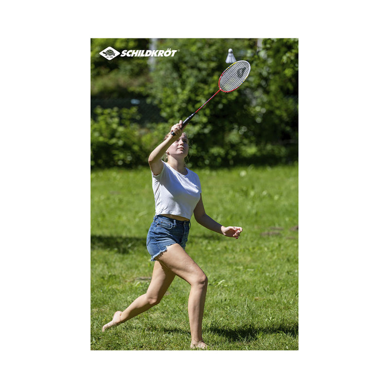 Schildkröt Leisure Outdoor Badminton-Set 4 racket 2 balls in a carrying bag