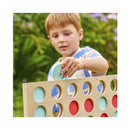 TP Toys Freizeit Outdoor Holz riesiges 4-Gewinnt-Spiel FSC