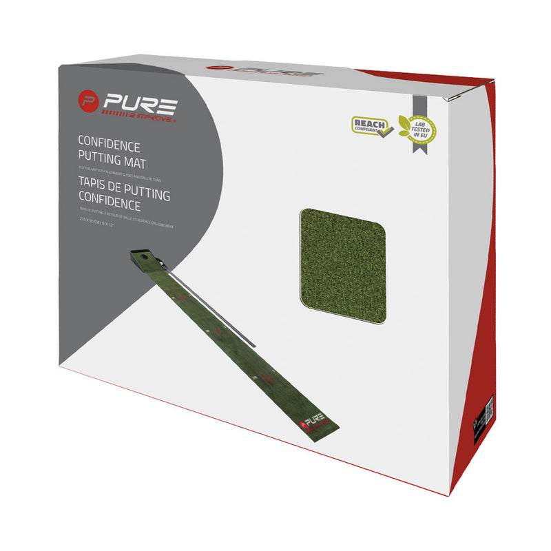 PURE2improve Freizeit Outdoor PURE2Improve Golf Confidence Puttingmatte 30x237cm