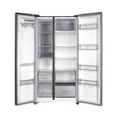 Kibernetik Foodcenter FCSBS600NFEM mit Eiswürfelspender schwarz E