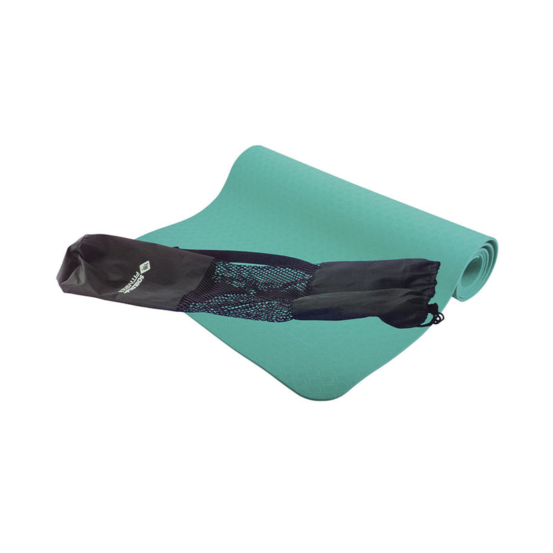 Schildkröt Leisure Indoor Fitness Mat 183x 61x 0.4cm green with a strap