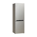Kibernetics cooling-freezer combination FSP 293 liter no frost chrome steel