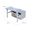 Banc pliable de la chambre pour enfants Roba avec boîte de rangement Patrol