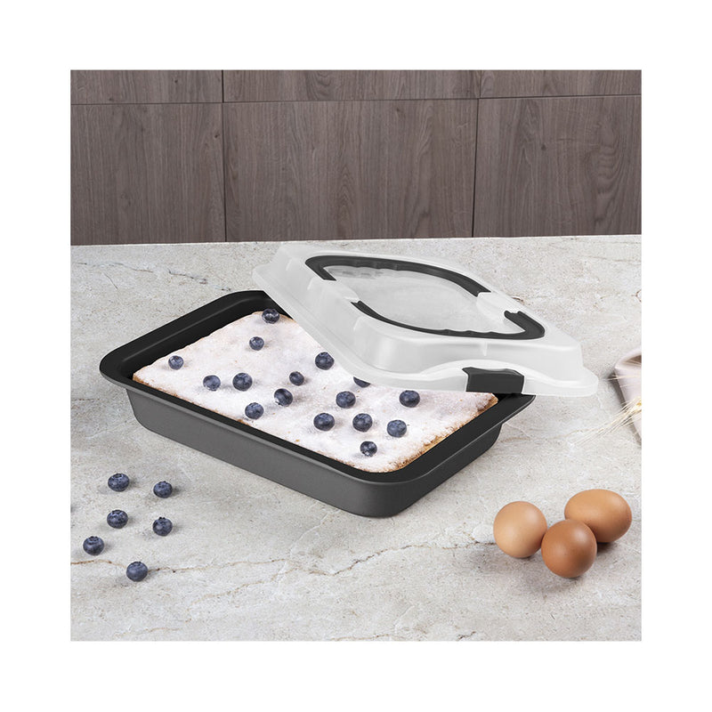 Berlinger Haus Küchenbarf Haus elongated roasting roasting with lid anthracite collection