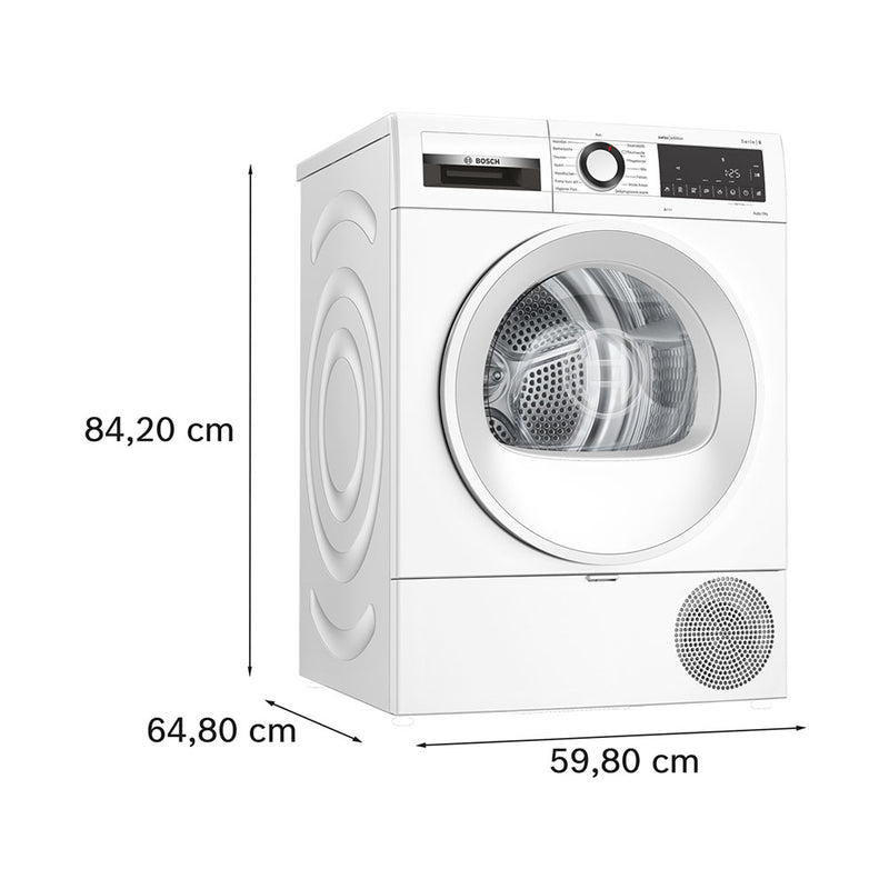 Bosch Waschturm Waschturm WGE0340VCH & WQG233D2CH