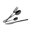 Berlinger Haus Küchenbarf House 24 Partial cutlery set Breit Matte Black Collection