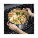 Blaumann kitchen need saucepan set 6.1l/3.6l/2.6l/1.9l stainless steel gourmet line