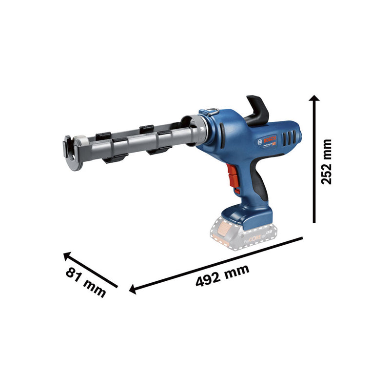 Bosch Professional Baugerät GCG 18V-310 Akku-Kartuschenpresse