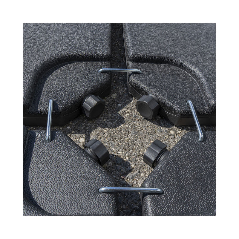 Contini garden furniture umbrella stand 15l plastic