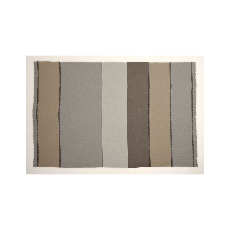 eskimo Wohndecke Alvega 130x170cm beige/grau/weiss