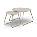 FS star garden furniture side table 2 pieces of beige