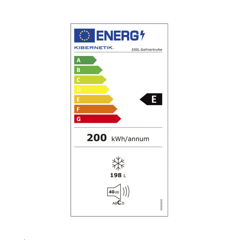 Kibernetik Gefriertruhe FSP 200L