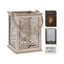 FS star lantern MDF 18x18cm