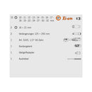 PROJAHN Zubehör Werkstatt Xi-on 1/2" Steckschlüssel Satz 23tlg