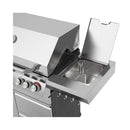 Mr. Grill Gasgrill Gasgrill Expert 6 Brenner + Side burner stainless steel