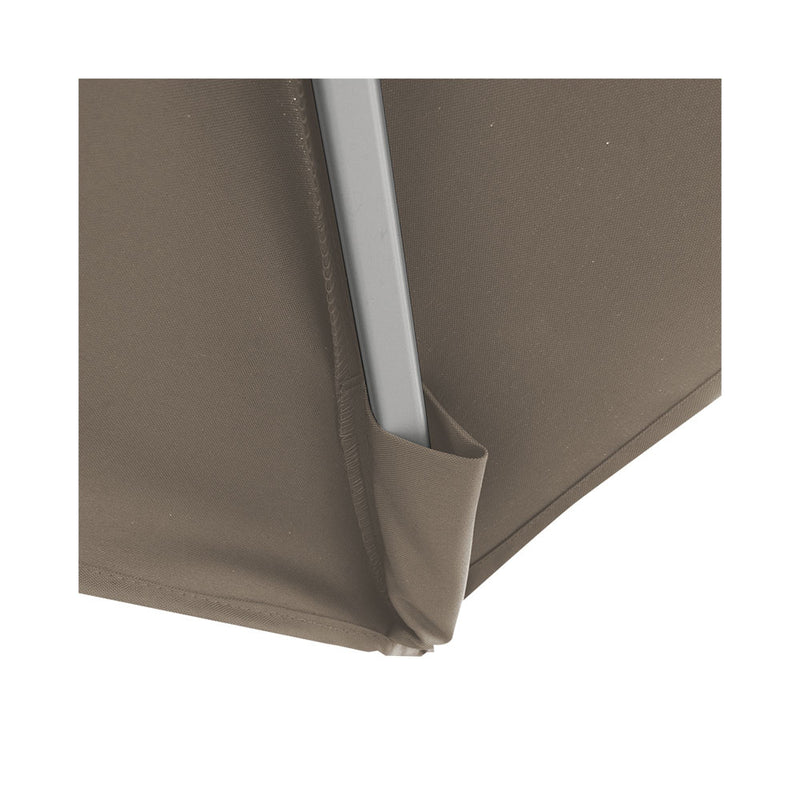 Meubles de jardin contini de luxe feux de circulation 2.0 3x3m taupe