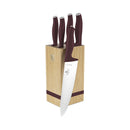 Berlinger Haus Messerset House in 6 parti con il blocco del coltello Matt Bordeaux Collezione