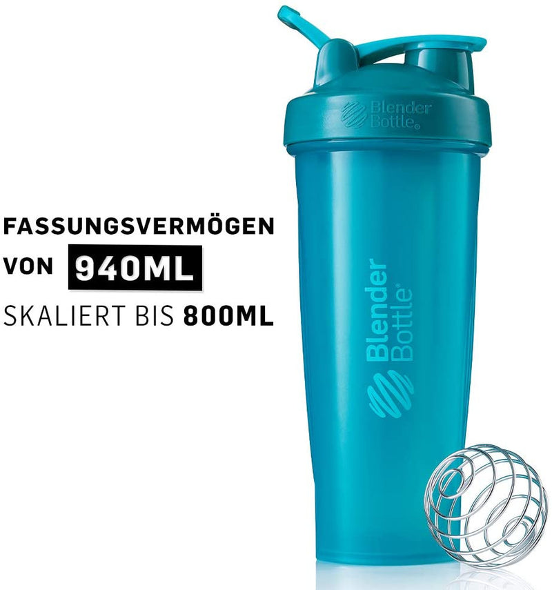 Blender Bottle Shaker für Eiweiss- und Sportgetränke Original Classic Loop