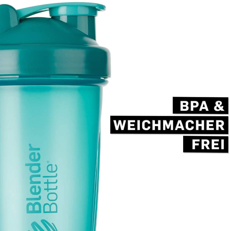 Blender Bottle Shaker für Eiweiss- und Sportgetränke Original Classic Loop