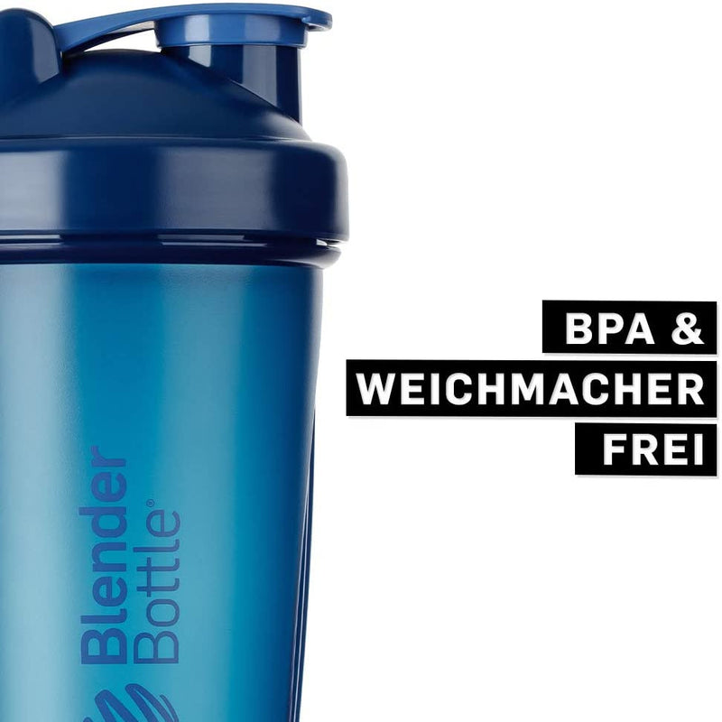 Blender Bottle Shaker für Eiweiss- und Sportgetränke Original Classic Loop