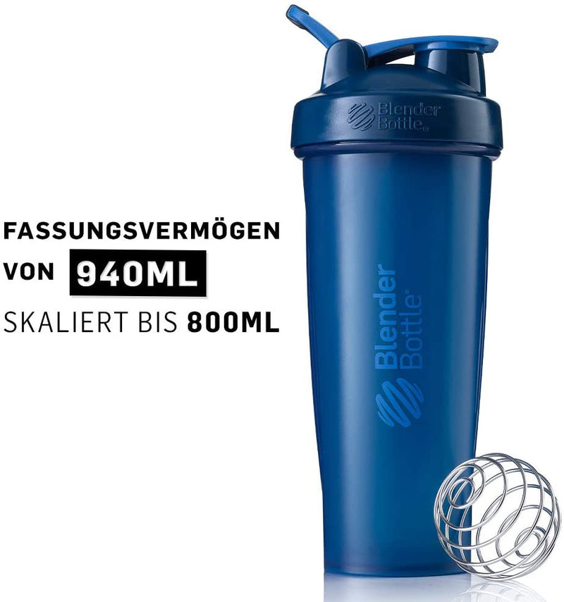 Blender Bottle Shaker für Eiweiss- und Sportgetränke Original Classic Loop