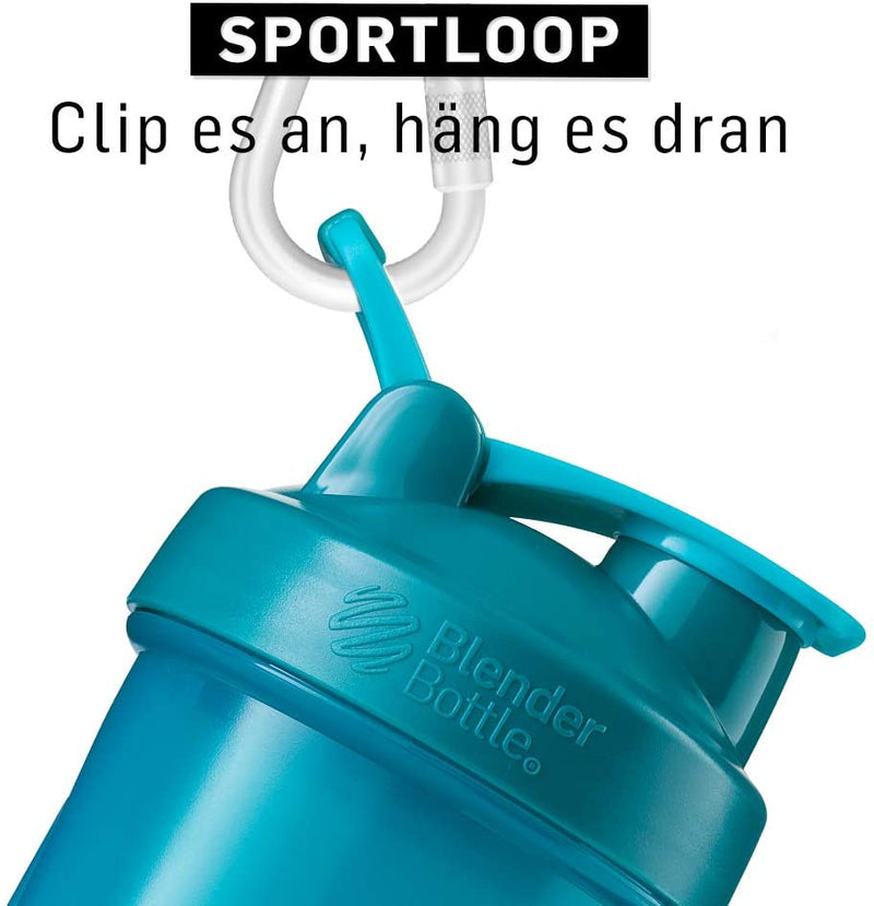 Blender Bottle Shaker für Eiweiss- und Sportgetränke Original Classic Loop