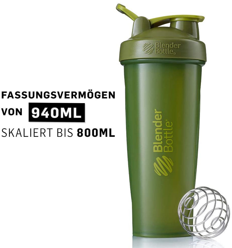 Blender Bottle Shaker für Eiweiss- und Sportgetränke Original Classic Loop