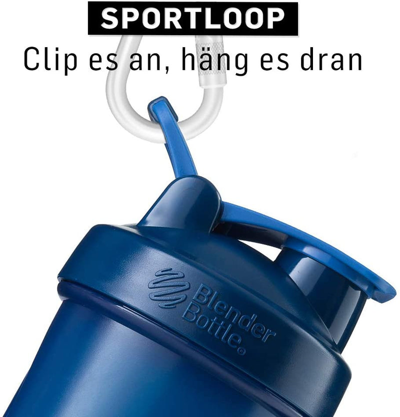 Blender Bottle Shaker für Eiweiss- und Sportgetränke Original Classic Loop