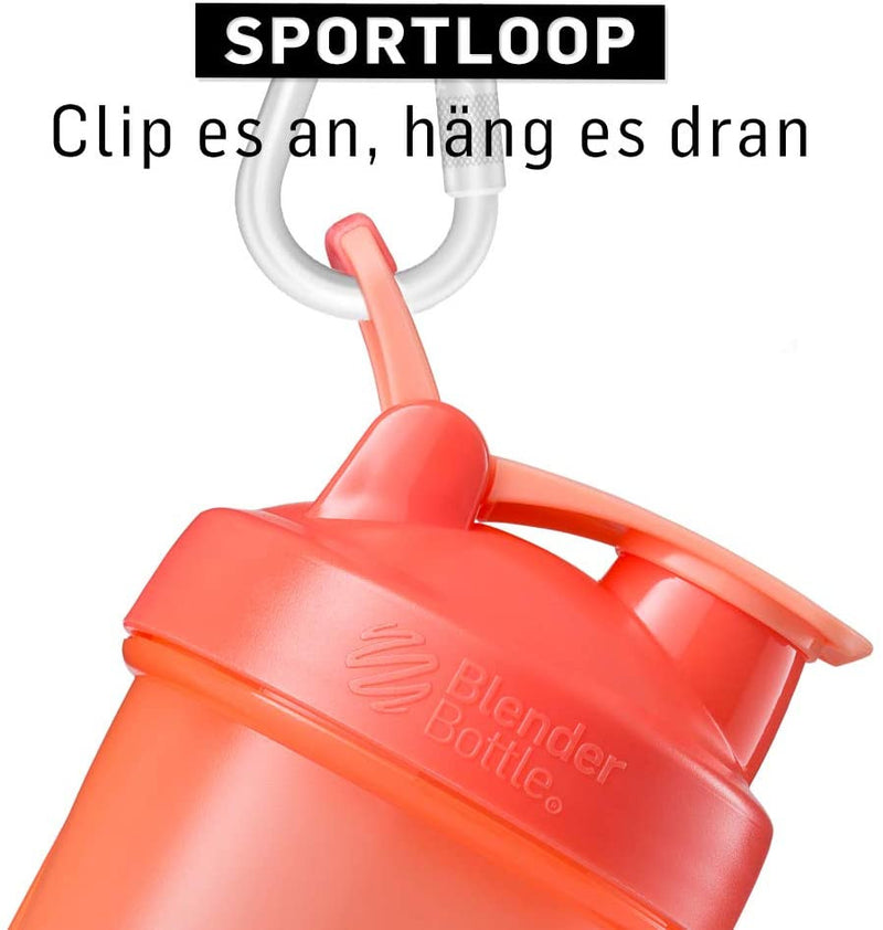 Blender Bottle Shaker für Eiweiss- und Sportgetränke Original Classic Loop