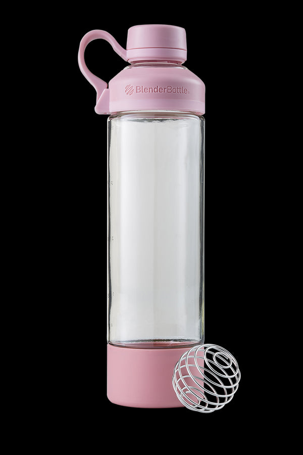 Blender Bottle Shaker für Eiweiss- und Sportgetränke Mantra Glas