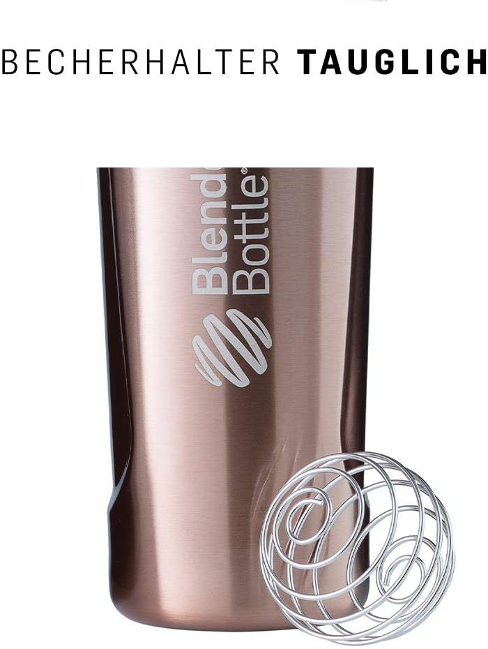 Blender Bottle Shaker für Eiweiss- und Sportgetränke Radian Thermo Edelstahl