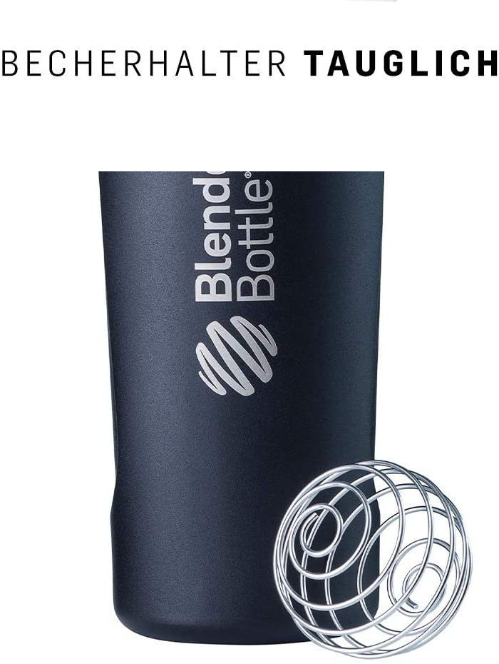 Blender Bottle Shaker für Eiweiss- und Sportgetränke Radian Thermo Edelstahl