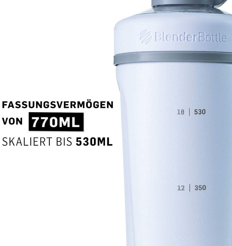 Blender Bottle Shaker für Eiweiss- und Sportgetränke Radian Thermo Edelstahl