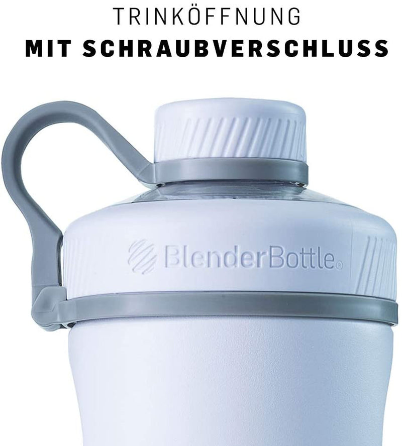 Blender Bottle Shaker für Eiweiss- und Sportgetränke Radian Thermo Edelstahl