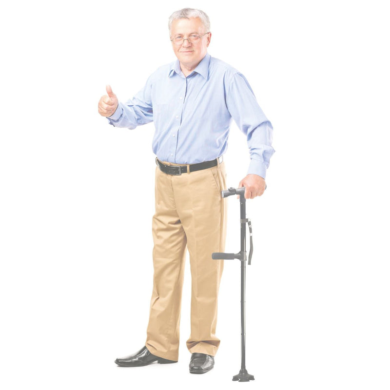 Clever Cane Gehstock schwarz