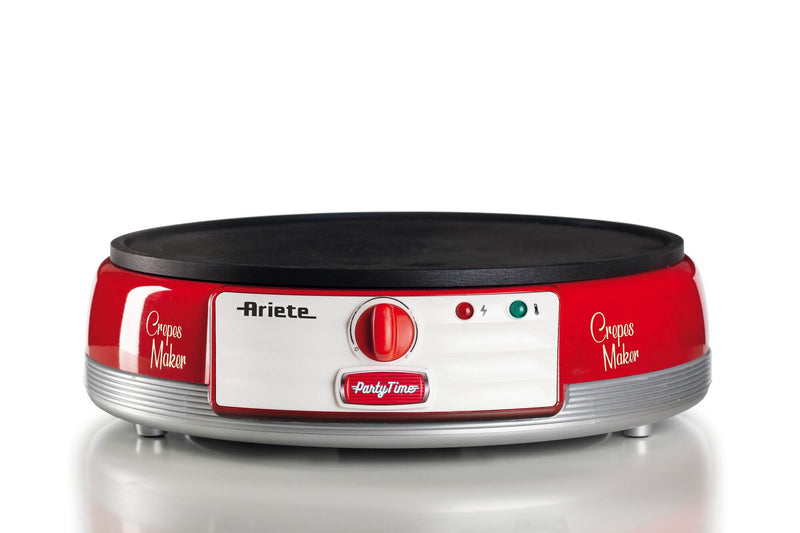 Ariete Crêpes Maker, Party Time, Red