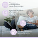 Orange Donkey Pantoffeln und Augenmaske Cozy Boots & Cozy Eyes - Wärmende/kühlende