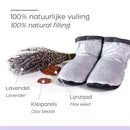 Orange Donkey Pantoffeln und Augenmaske Cozy Boots & Cozy Eyes - Wärmende/kühlende